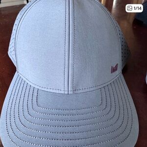 Melin A-Game Hydro Performance Snapback Hat – Heather Grey – Size XL